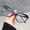 28026 nuevas gafas de ojo de gato para PC, monturas transfronterizas antiluz azul, monturas ópticas de exportación de Amazon al por mayor