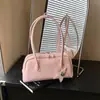 Bolso casual de moda transfronterizo, moderno y elegante, nuevo bolso de mujer primavera 2026, versátil bolso baguette de hombro retro