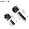 Tornillos de Tapón de Madera de Acero, Tornillos de Hebilla de Correa QD, Juego de Tornillos de Fijación para Trípode de Dos Piezas con Clip de Mariposa