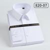 Camisa Social Masculina de Manga Longa 100% Algodão Dp Pronta para Usar Resistente a Amassados com Listras de Algodão