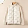 Jaqueta Leve de Penas Infantil para Meninos e Meninas, Forro Interno de Inverno para Estudantes, Essencial para Uniforme Escolar, Peça Superior Quente de Inverno
