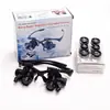Gafas de cabeza de fábrica directa con lupa de luz, lupa para reparación de joyas y relojes, 15x, 20x, 25x