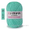 4 Ovillos de Hilo de Algodón Leche de Grosor Medio Hilo para Bebé Kit de Materiales para Tejer Crochet Hecho a Mano DIY Ramo de Muñeca