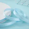Cinta de poliéster de 0.6 cm con borde pequeño ondulado, cinta de doble cara con borde de concha, material para accesorio de lazo para accesorio de cabello DIY, venta al por mayor