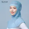 Gorra de Malla Xuanzhixin para la Industria Alimentaria con Chal, Cubrecabezas Transpirable, Gorra de Trabajo para Fábricas de Alimentos y Bebidas, Venta al por Mayor de Gorras de Malla Fina
