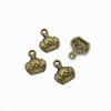 Liga Mini Coroa Pequeno Pingente Acessórios de Joalheria DIY 13*10mm N231
