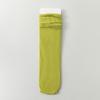 Calcetines apilados para mujer, calcetines de hielo de verano, finos, sueltos, de terciopelo japonés, de seda de hielo, de verano, de color liso, largos, de longitud media