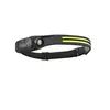 Linterna frontal para montar en la cabeza, luz fuerte, recargable, ultra brillante, para pesca, iluminación especial, batería de muy larga duración, sensor de silicona, linterna frontal para pesca nocturna