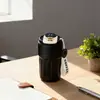 Taza de Café Personalizada con Pantalla de Temperatura Inteligente, Taza Aislada de Acero Inoxidable 304 con Asa, Taza Portátil de Alta Apariencia para Beber Directamente para Hombres y Mujeres