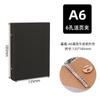 Papel Kraft Retro A4A5 Concha Cuaderno de Hojas Sueltas Libro de Datos Álbum de Fotos Cubierta de Cuaderno con Anillas LOGOTIPO