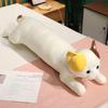 Muñeco de Gato de Dibujos Animados Acostado en la Cama, Niño y Niña Elefante Durmiendo en la Cama, Almohada para Piernas de Lado, Almohada Larga