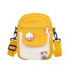 Bolsa de Tela Linda de Macarrón 2022 Moderna Estilo Japonés Chica Estilo Harajuku Hombro Cruzado Bebé Saliente Bolso