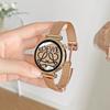 Adecuado para Huawei Gt7 Samsung Apple 10 Modelo Delgado S11 Acero Inoxidable Espiga de Trigo Magnético Watch5 Correa de Reloj de Metal para Mujeres