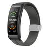 Adequado para Pulseira de Silicone com Ranhura para Huawei Fit Minib5B6B7 Huawei Gt5/4 16/18mm Fivela Dobrável Magnética