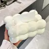 Caja de Pañuelos de Alta Gama para Sala de Estar, Portapañuelos de Lujo con Forma de Nube para Baño e Inodoro, Almacenamiento de Pañuelos para el Hogar