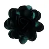 Flor de tecido DIY feita à mão para roupa bolsa chapéu sapato acessório de flor para cabelo flor 7cm flor em rolo de cetim brilhante