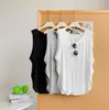 Chaleco Modal Irregular sin Mangas Suelto para Mujer, Cubre el Cuerpo, Adelgazante, Transpirable, Top Cubre Ropa Deportiva para Correr y Fitness