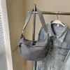 Bolso de Pana Informal de Gran Capacidad Tipo Dumpling para Mujer 2025 Nueva Moda Bolso de Hombro Único Versátil Bolso Cruzado de Correa Ancha
