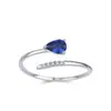 Pendientes de estilo sencillo con forma de serpiente y gota de agua azul zafiro en plata esterlina S925, estilo europeo y americano, con personalidad de moda, joyería vintage.