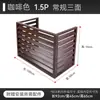 Cubierta Protectora para Unidad Exterior de Aire Acondicionado de Aleación de Aluminio, Barandilla Protectora Exterior, Rejilla con Persianas, Malla Impermeable y Protectora del Sol, Marco Decorativo Embellecedor