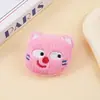 Colgante de Gato de Dibujos Animados Muñeco Pequeño Accesorio Expresión Linda Gato de Peluche con Lunares Broche Decoración para Ropa Bolsas Figura
