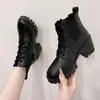 Botas de Moda 2024 Estilo Francés Comodidad Perezosa Casual Uso Diario para Mujeres Moda Vintage de Moda Punta Redonda