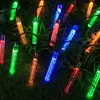 Luzes de Fio de LED Transfronteiriças para Exterior à Prova d'Água Luzes Decorativas de Jardim Pequenas Estrelas para Interior Arranjo Aconchegante Luzes Coloridas Pequenas Luzes de Fio Piscantes