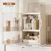 Gabinete de Almacenamiento de Cosméticos con Cajones Haixing Caja de Almacenamiento de Productos para el Cuidado de la Piel de Gran Capacidad Almacenamiento de Cosméticos de Escritorio