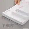 Envelope amarelo Estilo chinês ocidental Saco de papel branco Impressão de logotipo Pode ser enviado pelo correio Papel A4