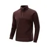 Alternativa Acessível ao Novo Estilo Pulôver Meia-Zip com Forro de Lã Gola Alta Moletom Masculino, Roupa Íntima e Externa Quente Esportiva Casual Jaqueta de Lã