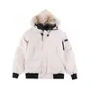 Big Goose Modelo Casal Masculino e Feminino 01 Jaqueta Piloto Penugem de Pato Branco Jaqueta de Penugem de Lã Genuína 7999m
