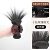 Pinza para el Cabello de Moda con Diseño de Plumero para Mujer, Nuevo Estilo 2024, Pinza de Garra Falsa para Moño de Cabello para la Parte Posterior de la Cabeza, Accesorio para el Cabello