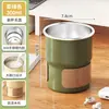 Taza de café de acero inoxidable 304 con pajilla, vaso de agua portátil para estudiantes con tapa y anillo de sellado, taza portátil apta para coche al por mayor