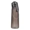 Taza perfumada de 650 ml con diseño de tres anillos y siete anillos, 0 azúcar 0 calorías, Anillo Cui Xiang, hecha de material tritan, resistente a altas temperaturas, taza de agua divertida