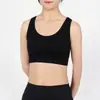 Sutiã Esportivo de Verão Respirável Elástico à Prova de Choque com Bolsos para Corrida e Fitness, Sutiã de Yoga com Costas Bonitas Multicor Removíveis