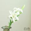 Fábrica Diretamente mão sentindo falso flor decoração de casamento flor atacado escritório casa decoração desktop PU Lily flor artificial