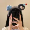 Diadema de Peluche de Dibujos Animados para Lavado de Cara y Mascarilla Facial Nueva Linda Goma para el Cabello Infantil Pasador Accesorios para el Cabello de Celebridad de Internet para Mujeres