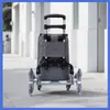 Bolsa Cationica Portátil para Carrito de Compras, para Carros de Mano, Carros que Suben Escaleras y Carros de Supermercado, Bolsa Grande Engrosada y Resistente al Agua