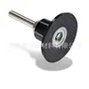 Disco de lixa de torque de corindo de zircônio transfronteiriço 51 2 polegadas/3 polegadas 75mm disco de polimento espiral com botão de giro botão de polimento