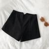 Shorts de Lã de Cintura Alta para Mulheres, Nova Versão Coreana Outono e Inverno 2025, Estilo Ins, Casual Estudante, Versátil Emagrecedor, Shorts Boot Corte A para Usar por Cima