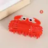 Nuevo pasador de pelo acrílico de dopamina, accesorios para el pelo frescos y lindos, pasador de globo, para la parte trasera de la cabeza, animal, recogido, pinza de tiburón