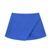Ropa de Mujer Nueva de Verano 2023 Europea y Americana Transfronteriza Look Adelgazante Color Puro Cintura Alta Cadera Línea A Mini Culottes Venta al por Mayor