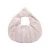 Bolso femenino suave y fresco, clutch a rayas, para estudiante, uso diario, textura de lona, bolso de hombro tipo tote para llevar debajo del brazo