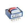 Suministro de fábrica en stock Transformador de potencia enchufable horizontal para PCB 35X12 1VA transformador pequeño para placa de circuito