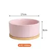 Dispensador de Água para Gatos Temperatura Constante Tigela para Gatos Dispensador de Água para Animais de Estimação Aquecido Bacia de Água Cerâmica para Gatos Circulação Automática Tigela para Beber para Cães