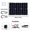 Painel Solar Flexível 2W Transfronteiriço Carregamento de Dispositivos Pequenos USB Acampamento de Emergência ao Ar Livre Painel Fotovoltaico Monocristalino Portátil