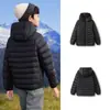 Chamarra Ligera de Plumas Balabala para Niños y Niñas, Forro de Invierno, Chaqueta Cálida con Tres Pruebas, Cómoda Prenda Exterior para Exteriores