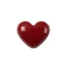 Parche Brillante de Corazón de 18 mm Materiales para Decoración de Pasador de Pelo Imán de Nevera Zueco Accesorios para Cuerda de Cabello