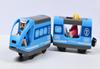 Pista de tren pequeño toms de madera tren eléctrico modelo traje juguetes de coche de ferrocarril de montaje educativo para niños