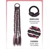 Tranças para Peruca de Mulher, Rabos de Cavalo, Mechas Doces e Descoladas, Cabelo Trançado, Tranças Longas, Rabos de Cavalo Duplos, Tranças Desarrumadas, Tranças Boxeadoras Coloridas Sexy